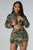 Fashion Commander Crop Camo Jacket