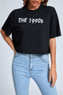 The 1990's Crop Top