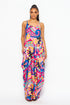 Cruise Me Maxi Dress with Pockets - Pink Multi