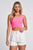 Jue Basic Ribbed Seamless Tank Top