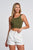 Jue Basic Ribbed Seamless Tank Top