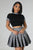 Classy School Girl Skirt Set