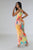 Tropical Sorbet Midi Dress